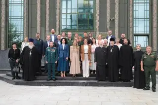 Круглый стол о поддержке ветеранов СВО прошел в парке «Патриот»