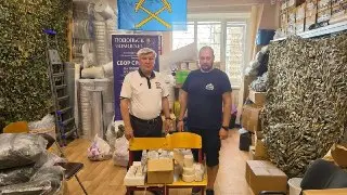 Евгений Патрушев передал медикаменты для бойца в Подольске