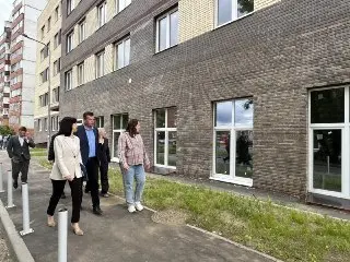 В Озерах завершается строительство нового дома для переселения жителей