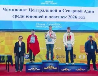 Святослав Лисенков стал чемпионом Центральной и Северной Азии по шахматам