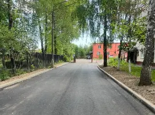 В Подольске завершено благоустройство дворов на нескольких улицах