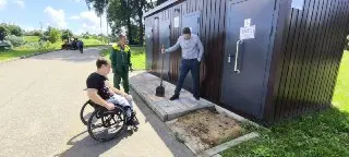 Парк «Ривьера» улучшает доступность для маломобильных граждан