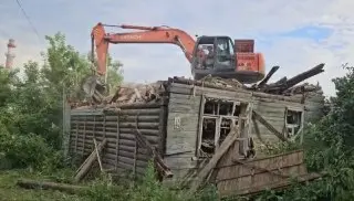 В Бронницах завершен снос аварийного дома на Каширском переулке
