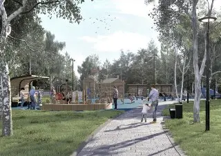 В Ивантеевке в июле откроется новый парк у реки Уча