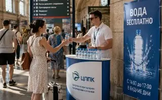 Бесплатная вода в транспорте Москвы в жару: где получить