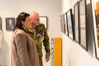 В Лобне открылась выставка «Герои Лобни» в честь ветеранов