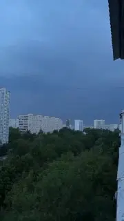 Гроза и тепло: прогноз погоды в Москве и Подмосковье на ночь