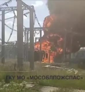 Пожар на подстанции в Котельниках привел к массовым отключениям света