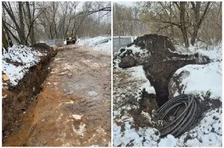 Жители Довженко протестуют против незаконных работ в водоохранной зоне