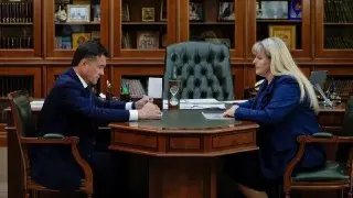 Губернатор МО обсудил итоги работы с главой Лотошино