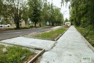 Обновление сквера у колледжа в Бронницах: новые зоны отдыха и спортплощадки