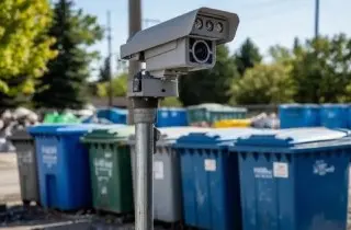 В Подмосковье установят 900 камер для контроля за мусором