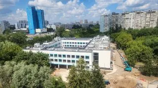 Капремонт школы 1236 завершится к новому учебному году