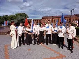 Коломенская делегация на фестивале «Венок дружбы» в Бобруйске