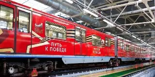 Новый поезд «Путь к Победе» стартует на Арбатско-Покровской линии метро