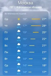 Синоптики прогнозируют дожди и похолодание в Москве