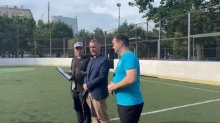 В Новослободском парке отметили Международный день спортивного журналиста