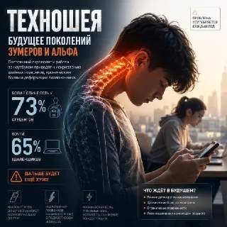 Техношея: угроза инвалидности для зумеров и поколения Альфа