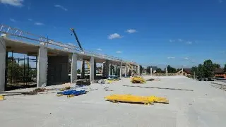 В Кашире строят первый физкультурно-оздоровительный комплекс с ледовой ареной