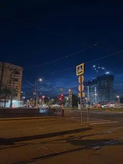 Редкие серебристые облака появились над нашим городом