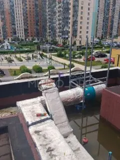 Спасение утят с крыши в Митино: спасатели на страже