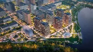 Новая набережная у Ивановского пруда: парк для отдыха в Коммунарке