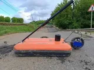 Обнаружены причины провала грунта и разрушения дороги в Щербинке
