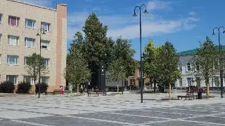 В Истре открыли современное общественное пространство на месте парковки