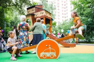 Новые детские площадки в Новых Химках: радость для семей