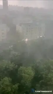 Экстренное предупреждение: сильный дождь и гроза ожидаются в Москве