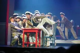 Премьера спектакля «Великий комбинатор» в театре Ленком