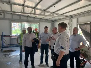 Бронницы обновляют теплоснабжение: замминистра проверил ход работ