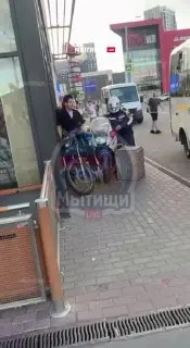Подросток на питбайке задержан инспектором ГАИ в Мытищах