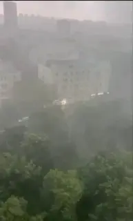 Сильная непогода ожидается в Москве и Подмосковье в ближайший час