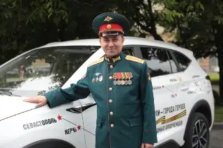 В Москве стартовал автопробег в честь 85-летия Великой Отечественной войны