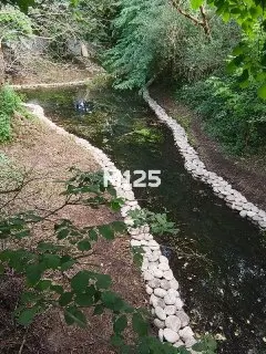 Укрепление берегов Щучьего пруда: работы начались