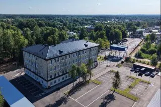 В Нахабино открыли новое здание Госавтоинспекции на юбилей