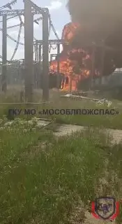Пожар на подстанции в Котельниках: отключение электричества в Люберцах