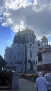 Реставрация куполов Храма Христа Спасителя завершена