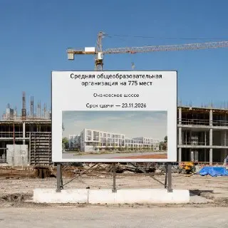 Новая школа на 775 мест открывается на Очаковском шоссе