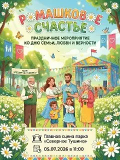 Праздник семьи, любви и верности в парке «Северное Тушино»