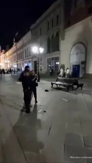 Дебошир задержан в центре города после конфликта с полицией