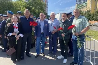 В Москве прошла акция в честь Дня ВДВ и генерала Маргелова