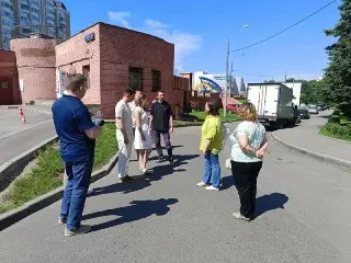 Еженедельный обход: Вопросы благоустройства и санитарии в районе