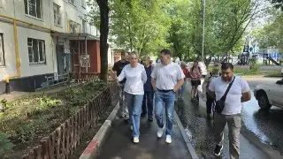 Глава управы Гольяново провел обход придомовой территории