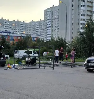 В Авиаторах начали строительство мусорной площадки без согласия жильцов