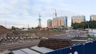 Новая трамвайная линия на Шоссе Энтузиастов: укладка рельсов началась