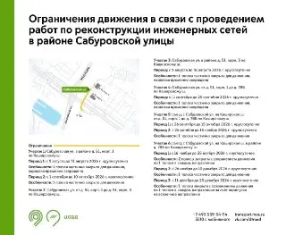 Сужение проезжей части на Сабуровской улице: что нужно знать