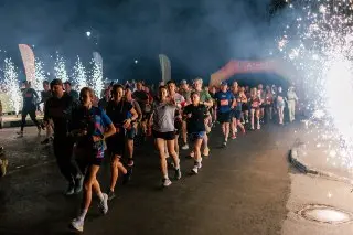 В Дубне прошел первый ночной легкоатлетический забег