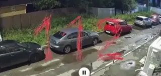 Убийство в Андреевке: Момент нападения зафиксирован на камеру